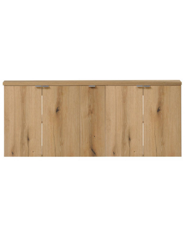 Bolu underskab til håndvask i MDF og møbelplade B140,4 x D40 cm - Vild eg