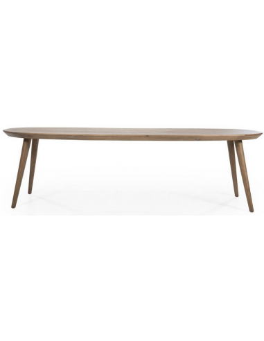 Elijah Spisebord i egetræ og egetræsfinér 300 x 100 cm - Brun