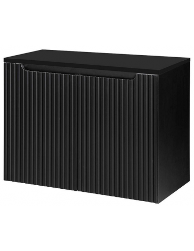 SKELBO Underskab til håndvaske i MDF og møbelplade B80,4 x D40 cm - Sort