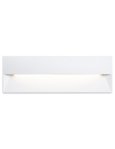 REP Udendørs væglampe til indbygning B27 x H9 cm 10W LED - Hvid