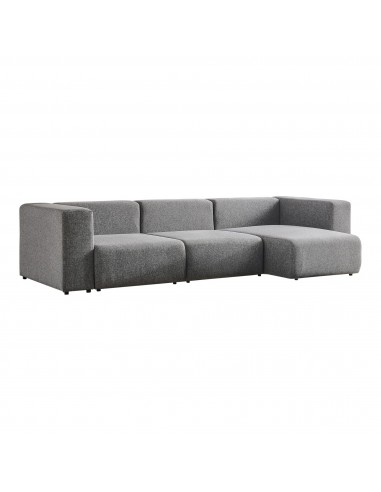 ROCKY Modul højrevendt chaiselongsofa i polypropylene 301 x 110 - 153 cm - Grå