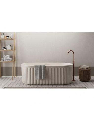 ARCHTEC Fritstående badekar i archtec 170 x 75 cm - Mat creme