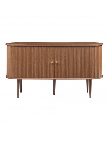 MAPI Skænk i træ og møbelplade H75 x B140 x D40 cm - Valnød