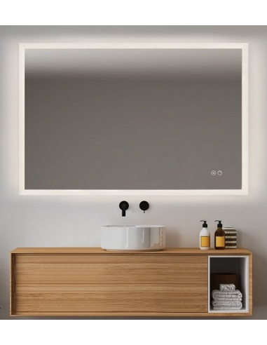 SUNRISE-2 Badeværelsesspejl med lys 80 x 120 cm 3000 - 6000K