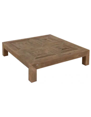 FLAMANT TOSCANE Sofabord i genanvendt elmetræ 140 x 130 cm - Antik natur