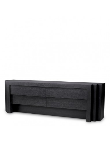 Eichholtz Metropolitan kommode i egetræsfinér B220,5 cm - Kulgrå