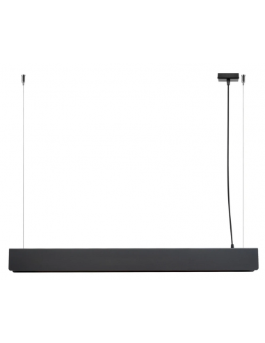 SPARK Langbordspendel i stål 100 cm 1 x G13 8,5W LED - Sort