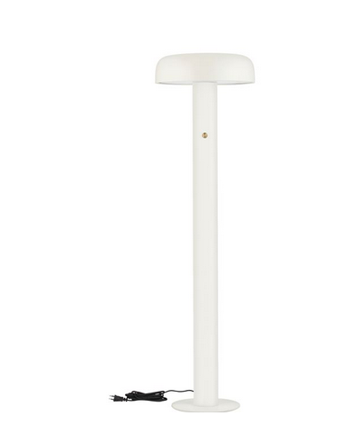 NOELIA Gulvlampe i stål og aluminium H142 cm dæmpbar 1 x 28W LED - Creme