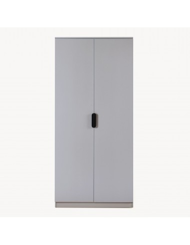 EISEL Klædeskab i MDF og møbelplade H176 x B80 x D52 cm - Grå