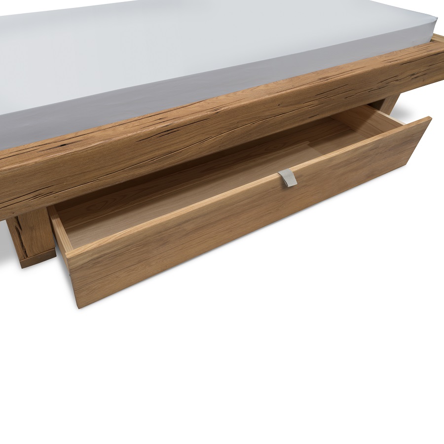 Frigg Skuffesæt i Massiv FSC Egetræ fra Organic Sleep