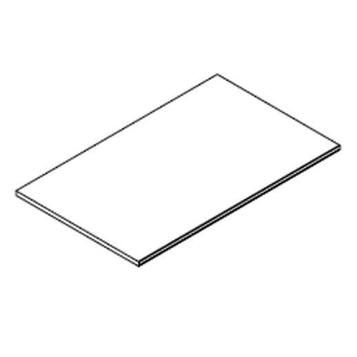 Balder Lille hylde fra Organic Sleep | Til 3-dørs skab