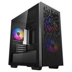 DeepCool MATREXX 40 3FS Tower Micro ATX Strømforsyning Sort