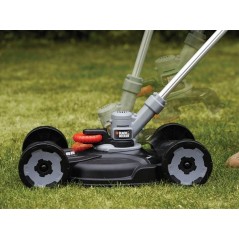 BLACK+DECKER Strimmer STC1820CM-QW Græstrimmer Elektrisk 7400opm