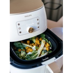Philips Premium Collection HD9870 Airfryer XXL Airfryer 2.225kW White/pearl