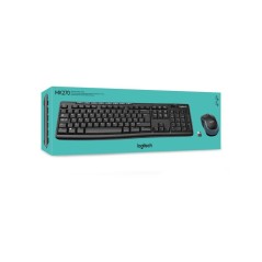 Logitech MK270 Wireless Combo Sæt med mus og tastatur Trådløs US International