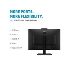 HP M27m Conferencing Monitor 27 IPS 1920 x 1080 (Full HD) HDMI DisplayPort USB-C 75Hz