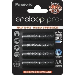 Panasonic eneloop pro AAA type Batterier til generelt brug (genopladelige) 900mAh 4