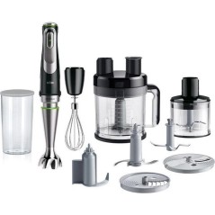 Braun Multiquick 9 MQ 9195XLI Stavblender 1.2kW Premium sort/børstet rustfrit stål
