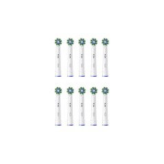 Oral-B Cross Action Monteringsbørster til elektrisk tandbørste 10 stk Hvid