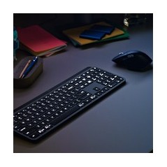 Logitech MX Keys Combo for Business Sæt med mus og tastatur Saks Ja Trådløs US International