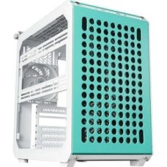 Cooler Master Qube 500 FLATPACK Tower Udvidet ATX Grøn Pink Hvid Fløde