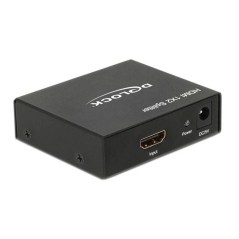DeLock HDMI Splitter 1 x HDMI in 2 x HDMI out 4K Video-/audiosplitter HDMI