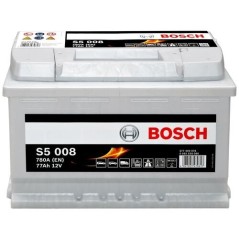 Bosch S5 008 batteri til køretøj Blybatterier (VRLA) 77 At 12 V 780 A Bil