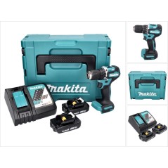 Makita DDF487RAJ Bore-/skruemaskine 18 - 36V Batteridrevet 2 batterier inkluderet