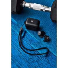Sennheiser SPORT True Wireless Trådløs Ægte trådløse øretelefoner Sort