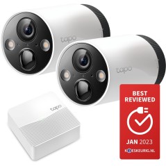TP-LINK Wireless Security Dual Camera In-and-Outdoor Tapo C420S2 White EU