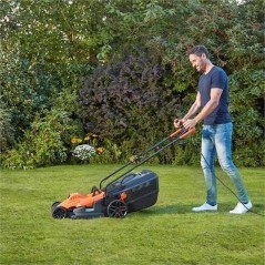 BLACK+DECKER BEMW481BH-QS Græsslåmaskine Elektrisk 3500opm 42 cm Skærebredde