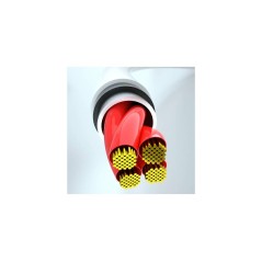 Dudao L8A upgrade USB-A to Lightning/USB Micro/USB-C 3-in-1 cable 1.2m hvid