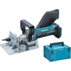 Makita DPJ180ZJ Småkage-joiner 18V Batteridrevet Batteri og lader ikke inkluderet