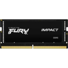 Kingston FURY Impact DDR5 SDRAM 16GB 6000MHz CL38 On-die ECC SO DIMM 262-PIN