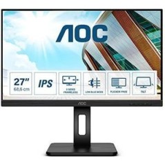AOC 27P2Q 27 IPS 1920 x 1080 (Full HD) DVI VGA (HD-15) HDMI DisplayPort 75Hz