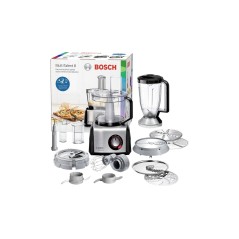 Bosch MultiTalent 8 MC812M865 Køkkenmaskine 3.9liter 1250W Børstet rustfrit stål/sort
