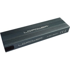 LC Power Ekstern Lagringspakning USB 3.2 (Gen 2x1) M.2 Card (PCIe NVMe & SATA)