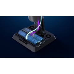 Philips XW7110 Dry & wet Gulvvasker Støvsuger Pind/håndholdt 0.6liter Champagne