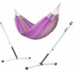 Flora Blossom - Klassisk Kingsize-hængekøje Med Pulverlakeret Stål- Stativ