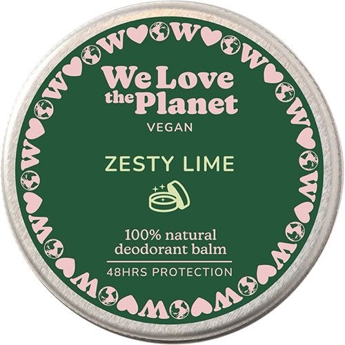 Deodorant balm Zesty Lime - 35 gram - We love the Planet