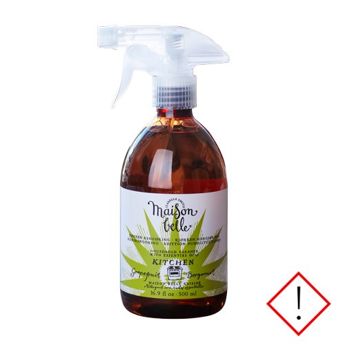 Køkken rengøring spray Grapefruit/Bergamote - 500 ml - Maison Belle