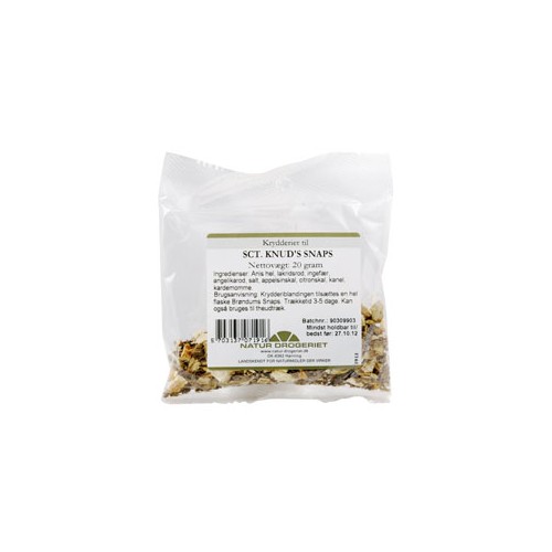 Sct. Knuds snapse blanding - 20 gram - Natur Drogeriet