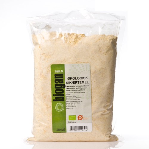 Kikærtemel Italien Økologisk- 1 kg. - Biogan - DISCOUNT PRIS