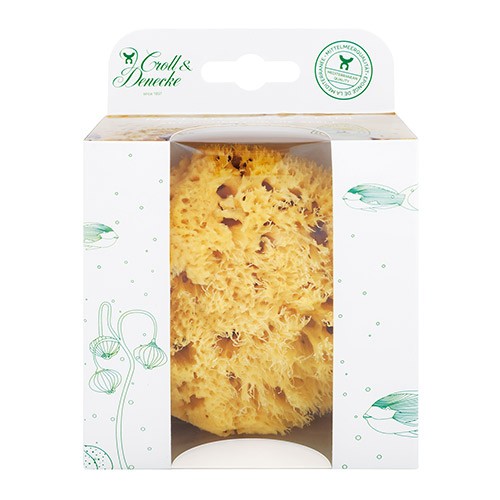 Natursvamp (12 cm) i gaveæske - 1 styk - Croll & Denecke