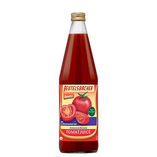 Tomatjuice Økologisk - 750 ml - Beutelsbacher Demeter