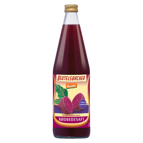 Rødbedesaft Økologisk - 750 ml - Beutelsbacher Demeter