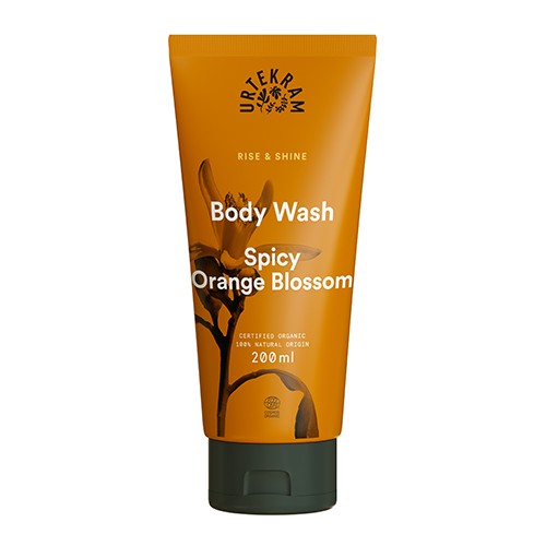 Body Wash Spicy Orange Blossom - 200 ml - Urtekram Body Care