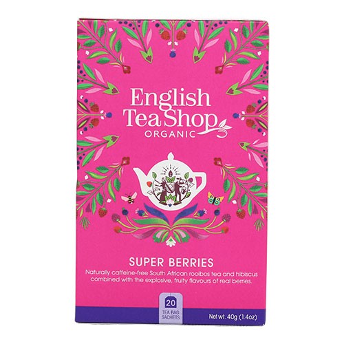 Super Berries te Økologisk 20 breve - English Tea Shop