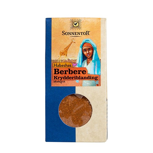 Habeshas Berbere krydderiblanding Økologisk - 35 gram - Sonnentor