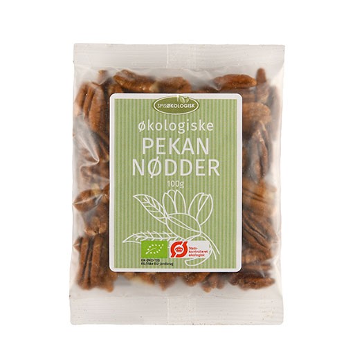 Pekannødder Økologisk Spis Økologisk - 100 gram - Spis Økologisk